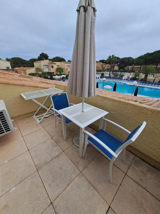 Studio Climatise Box 5 G Residence Odalys Saint Loup, Piscine ,Parking Prive Et Superette 25 Agde Extérieur photo