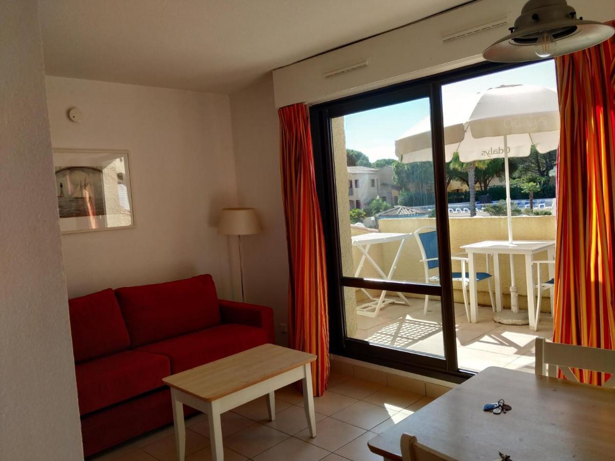 Studio Climatise Box 5 G Residence Odalys Saint Loup, Piscine ,Parking Prive Et Superette 25 Agde Extérieur photo